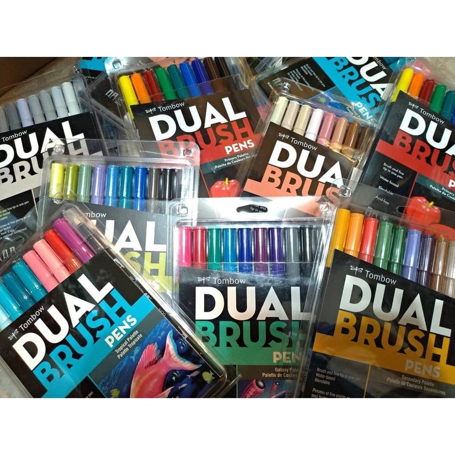 Tombow Dual Brush Markers 10/Pkg
